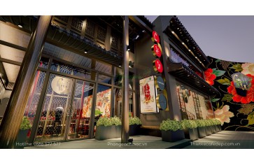 Thiết kế nhà hàng Chu Dimsum House - Nhà hàng Hong Kong 