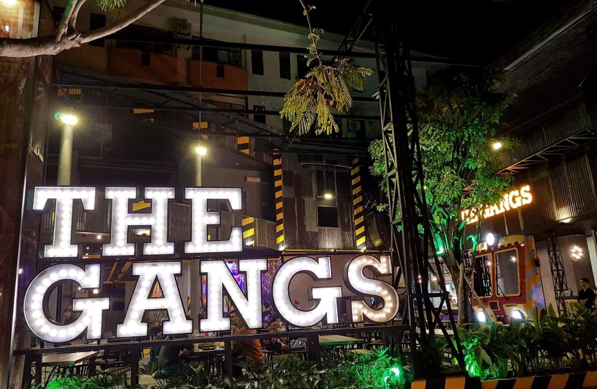 Nội thất Nhà hàng The Gangs - Grill & Bia - Cao Thắng