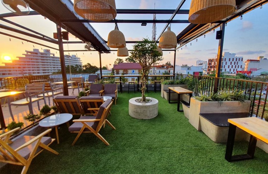 HD House Coffee - Quán cafe ngắm hoàng hôn ở Phú Quốc