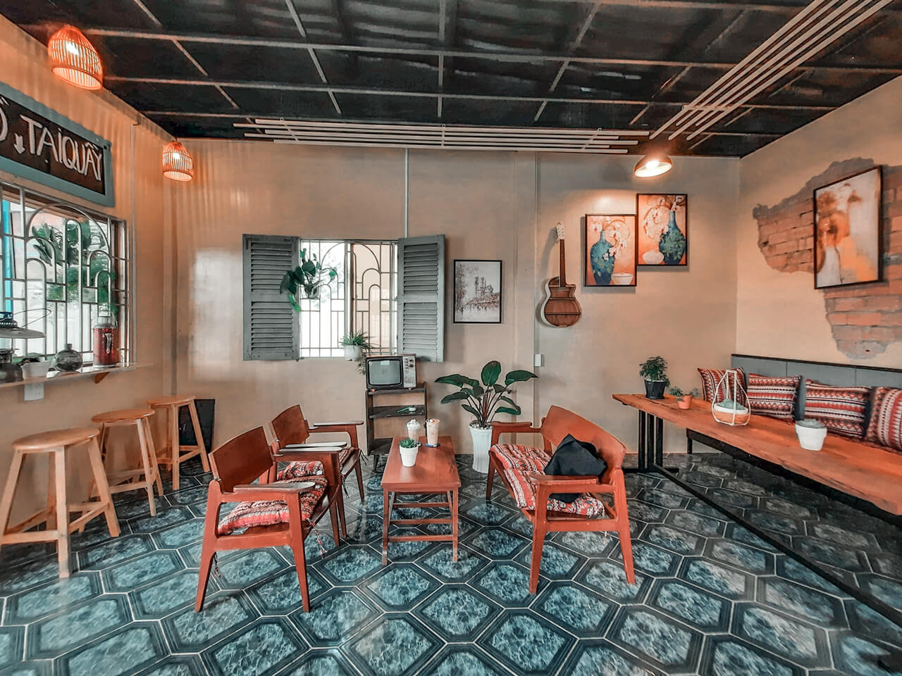 Thiết Kế Quán Cafe Phong Cách Retro