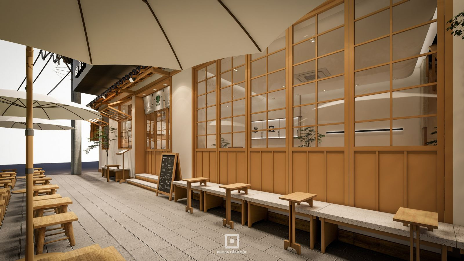 Dè Cube Biên Hòa - Mẫu thiết kế quán cafe đẹp theo phong cách đương đại