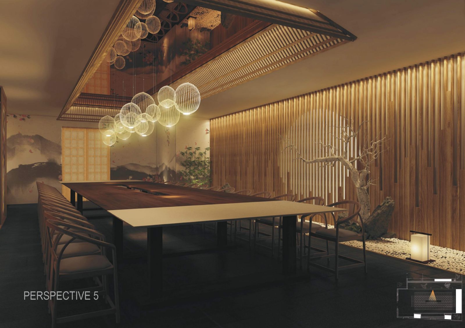 Thiết kế VIP Rooms nhà hàng Sushi World