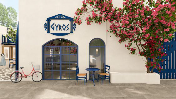 Các mẫu thiết kế quán cafe Địa Trung Hải đang được ưa chuộng hiện nay?