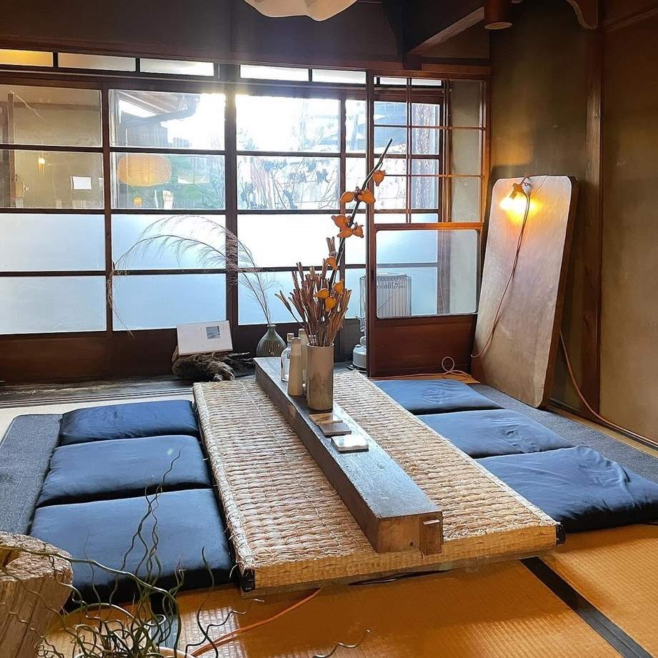 Quán cà phê và không gian trà đạo Nhật