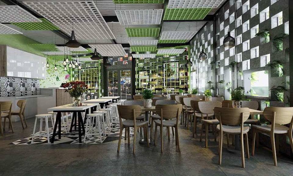 Top 50 mẫu thiết kế trần nhà quán cafe đẹp nhất
