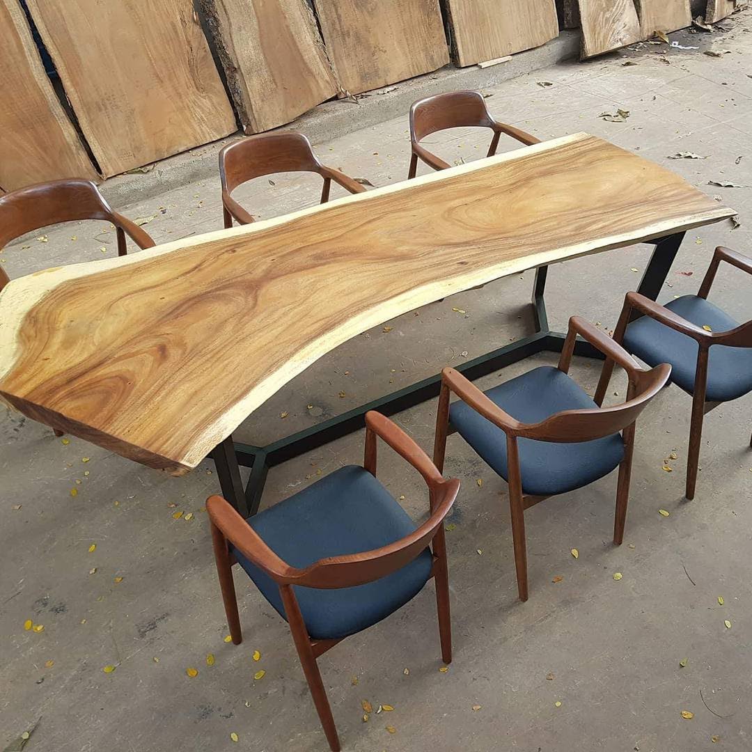 Bàn nhóm - bàn gỗ cafe MV360